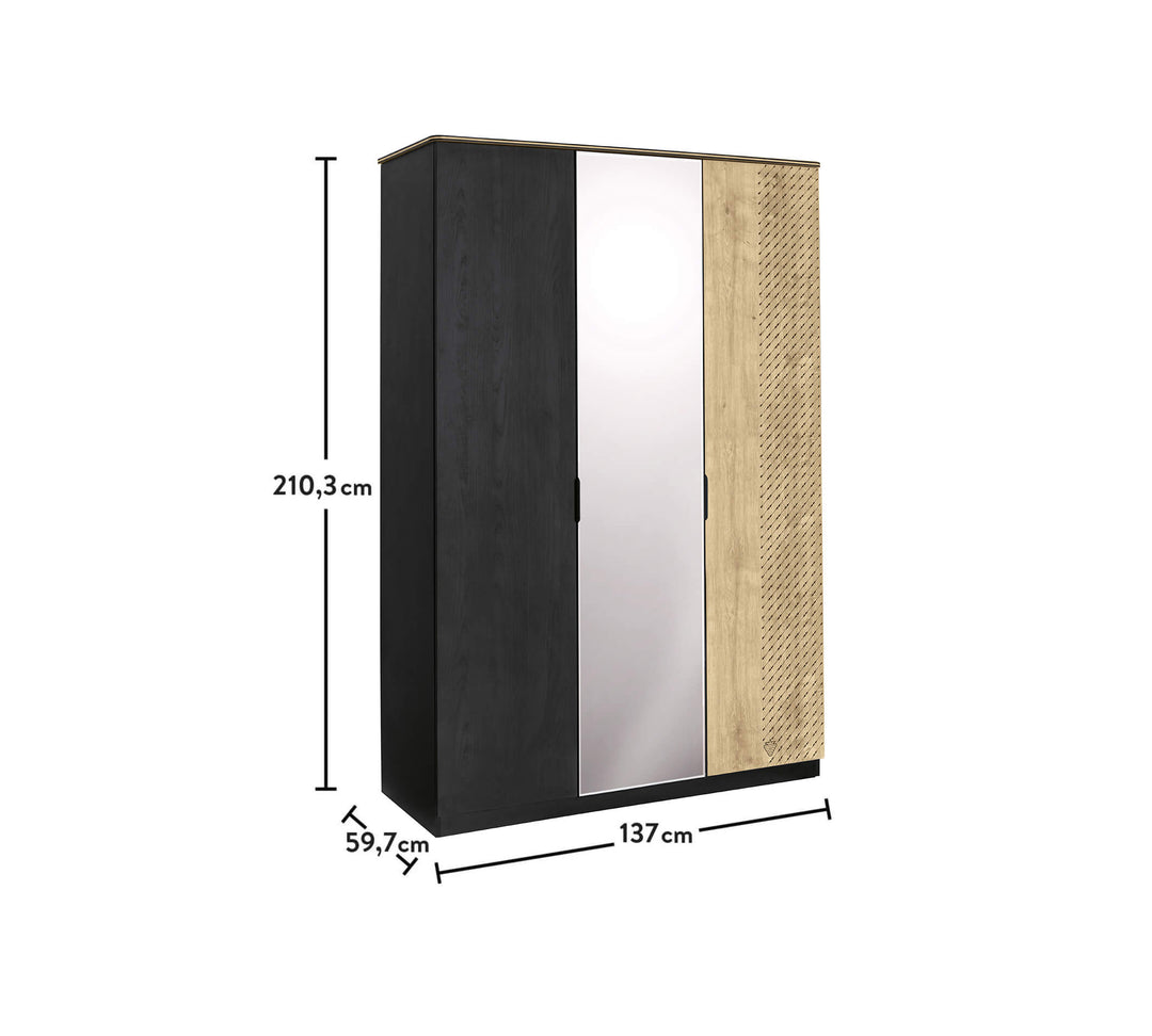 Black Garderobe me 3 Dyer