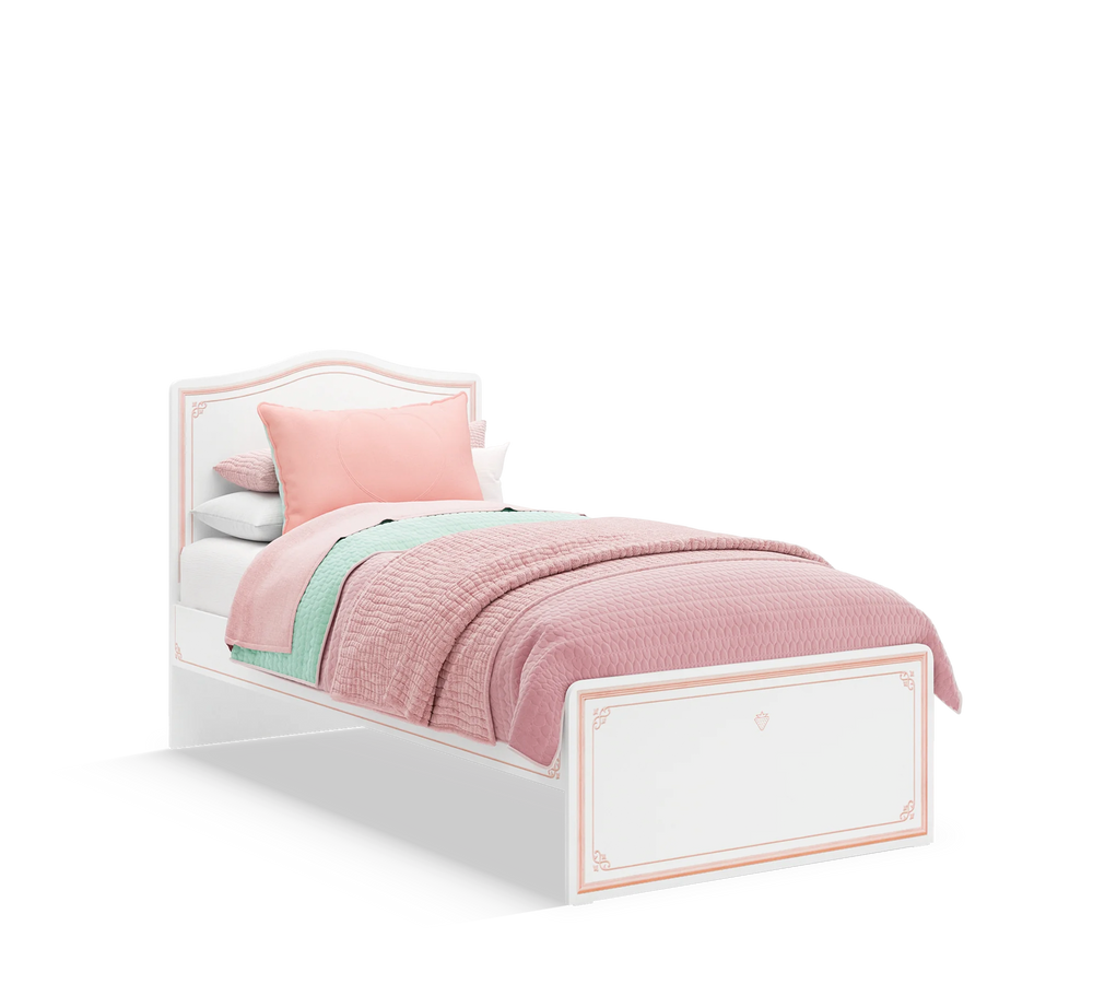 Krevat Selena Pink  (100x200 cm)