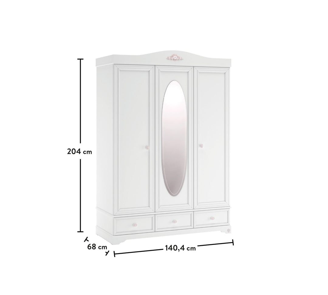 Rustic White dollap me 3 dyer