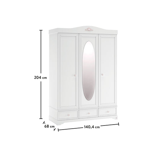 Rustic White dollap me 3 dyer