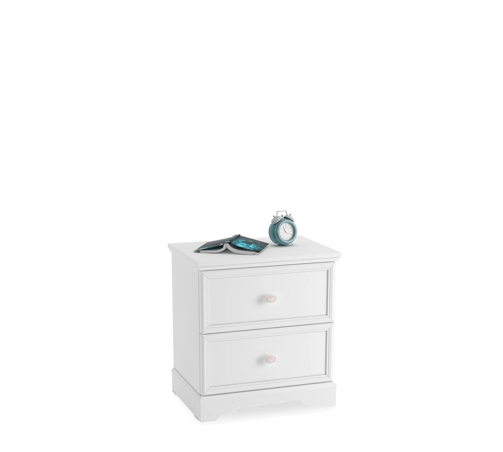 Rustic White Komodinë