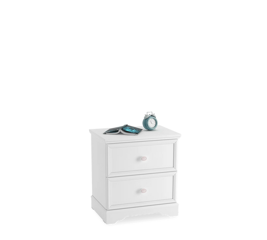 Rustic White Komodinë