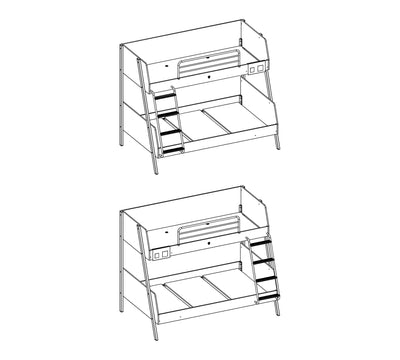 Krevat Marinar Duo i gjere (90x200- 120x200 cm)