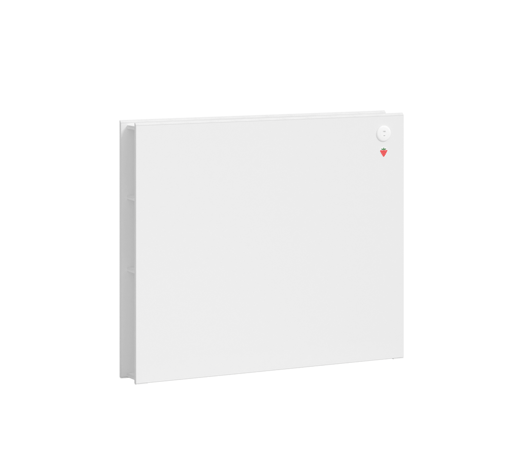 Montes White koke krevati me Rafte për Libra (120 cm)