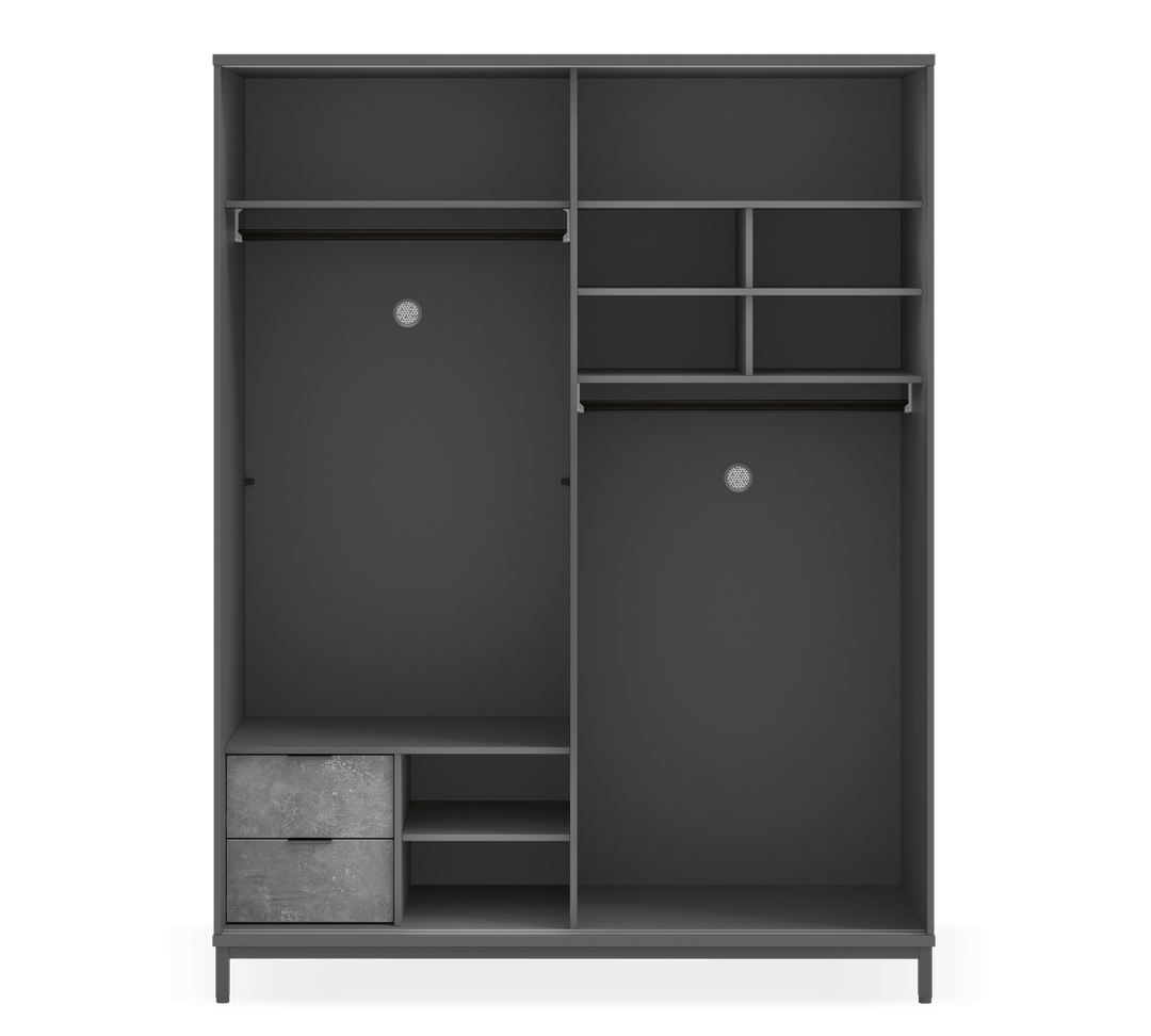 Space Gray Dollap me dyer Rrëshqitëse