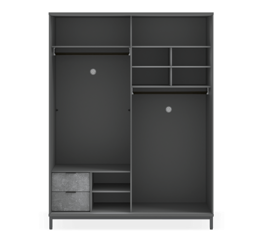 Space Gray Dollap me dyer Rrëshqitëse