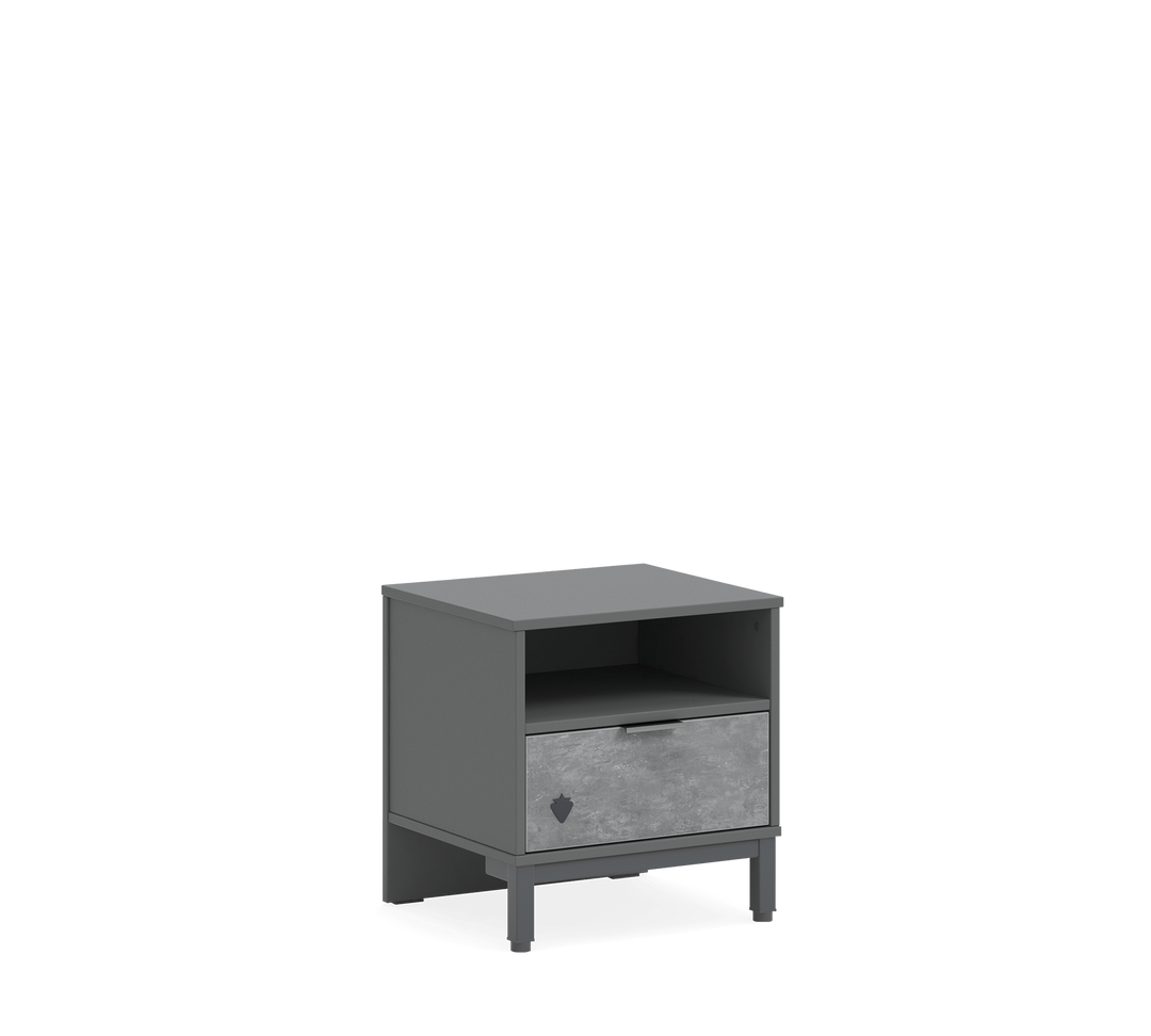 Space Gray Komodinë
