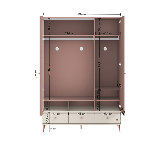 Elegance Dollap 3 Dyer