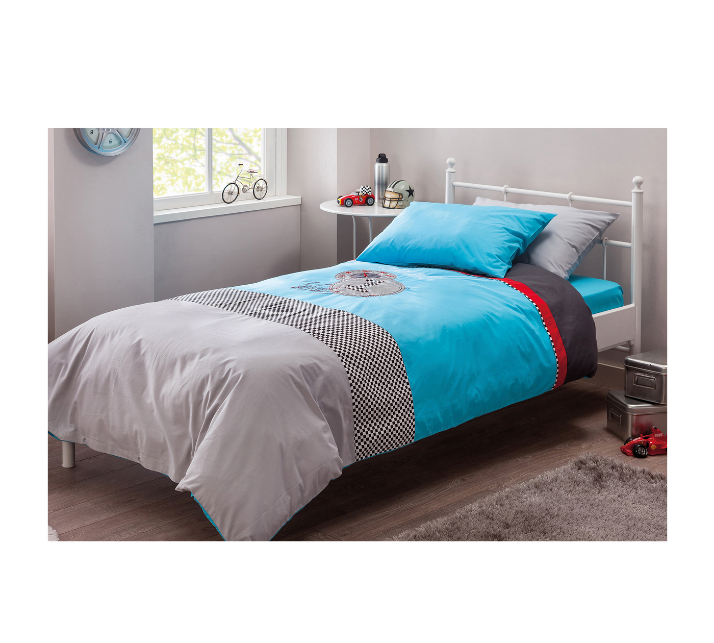 Biconcept Set Mbulese Blu  (160x220 cm)