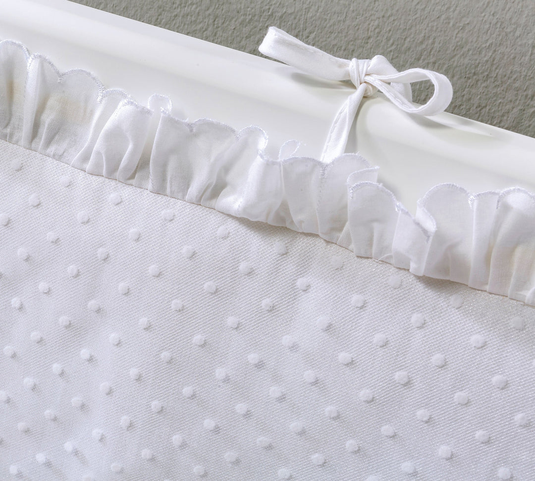 White Set mbulese (e bardhe) për Bebe (70x130 cm)