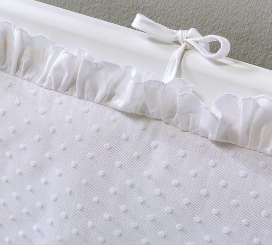 White Set mbulese (e bardhe) për Bebe (70x130 cm)
